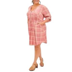 TORRID PINK DRESS SZ.00/10 EUC.